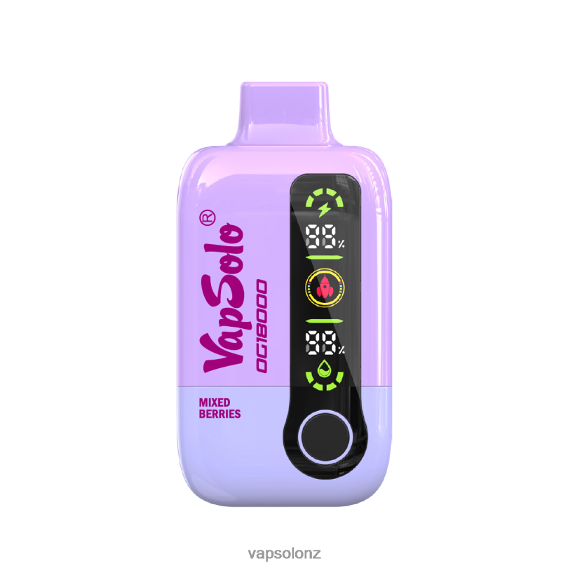 VapSolo NZ - VapSolo DG18000 Disposable Vape 0R86251 Mixed Berry