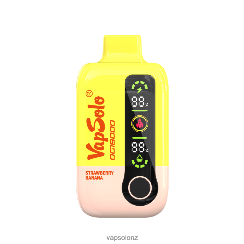 VapSolo NZ - VapSolo DG18000 Disposable Vape 0R86256 Strawberry Banana
