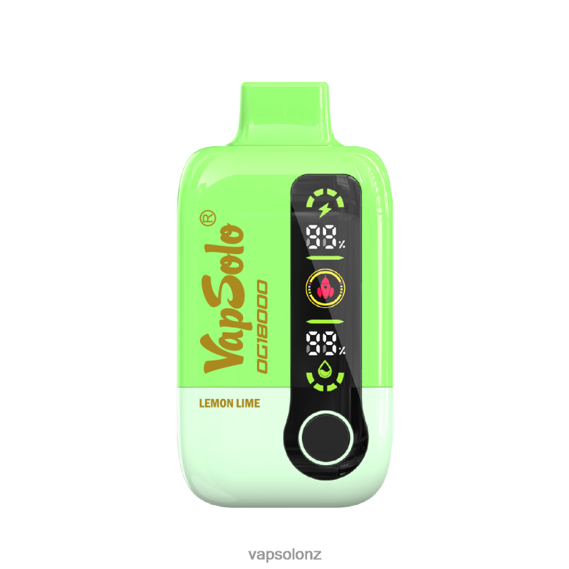 VapSolo Review - VapSolo DG18000 Disposable Vape 0R86250 Lemon Lime