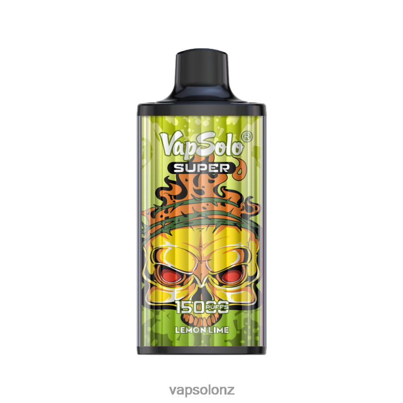 VapSolo Vape - VapSolo SUPER Disposable Vape 0R86218 Lemon Lime