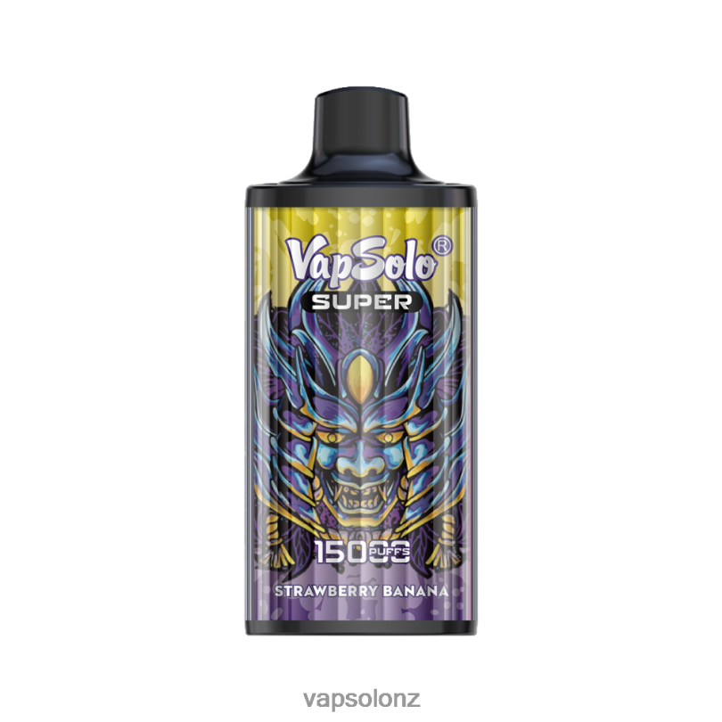 VapSolo Wellington - VapSolo SUPER Disposable Vape 0R86222 Strawberry Banana
