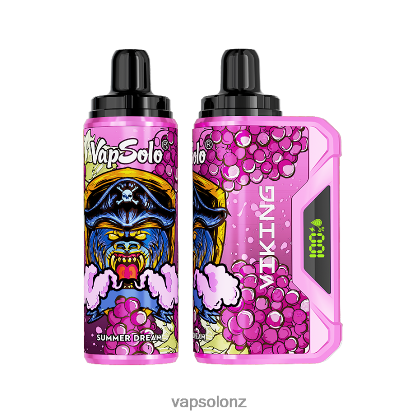 VapSolo Wellington - VapSolo VIKING Disposable Vape 0R86247 Summer Dream