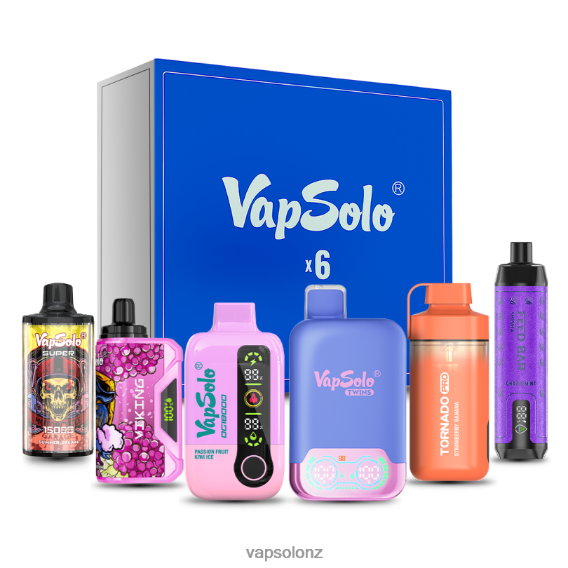 VapSolo Review - VapSolo Surprise Box Set 0R86225 Random Flavors